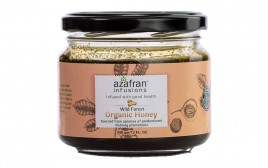 Azafran Wild Forest Organic Honey Nutmeg  Glass Jar  340 grams